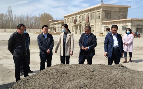 黨委書記、董事長劉興斌到金塔縣調(diào)研