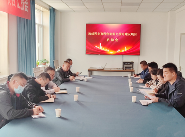 三抓三促進(jìn)行時(shí) | 加速新品種研發(fā) 凸顯核心競爭力 為種業(yè)振興插上科技創(chuàng)新的翅膀 —— 敦煌種業(yè)研究院“三抓三促”行動紀(jì)實(shí)